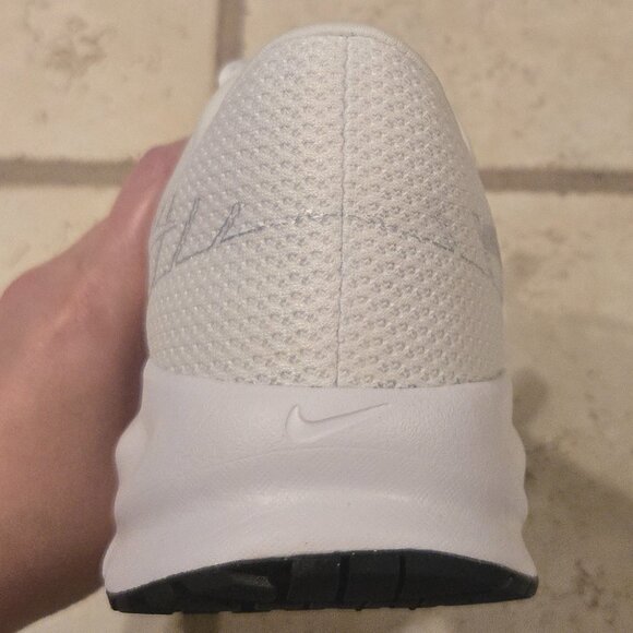 Brand New Nike Run Defy HM9594-100 Men's White Size 9.5 Shoes - Picture 4 of 9